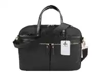 Officeworks Otto 15.6" Laptop Bag Black and Gold offer
