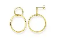 Bevilles Jewellery Thomas Sabo Earring Circles Gold offer