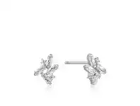 Bevilles Jewellery Ania Haie Cluster Stud Earrings - Silver offer