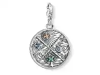 Bevilles Jewellery Thomas Sabo Charm Pendant 4 Elements: Earth, Water, Air, Fire offer