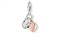 Bevilles Jewellery Thomas Sabo Charm Pendant "Ring With Heart" offer