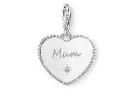 Bevilles Jewellery Thomas Sabo Charm Pendant "Heart Mum Silver" offer
