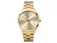 Bevilles Jewellery Sekonda Men’s Classic Gold Plated Bracelet Watch offer