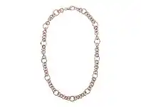 Bevilles Jewellery Bronzallure Necklace with Rolò Chain and Rings offer