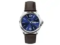 Bevilles Jewellery Sekonda Men's Classic Brown Leather Strap Watch offer