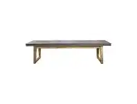 LivingStyles Hanoi Poly Cement & Timber Dining Bench, 180cm offer