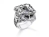 Bevilles Jewellery Thomas Sabo Ring Tiger Silver offer