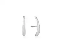 Bevilles Jewellery Ania Haie Luxe Lobe Hook Stud Earrings - Silver offer