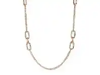 Bevilles Jewellery Bronzallure Chanel Necklace With Details offer