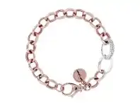 Bevilles Jewellery Bronzallure Pave Link Bracelet offer