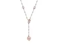 Bevilles Jewellery Bronzallure Pearl Lariat Necklace offer
