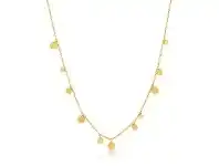 Bevilles Jewellery Ania Haie Geometry Mixed Discs Necklace - Gold offer