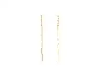 Bevilles Jewellery Ania Haie Gold Spike Double Drop Earrings offer