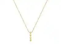 Bevilles Jewellery Ania Haie Gold Spike Drop Necklace offer