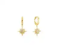 Bevilles Jewellery Ania Haie Midnight Star Huggie Hoop Earrings offer