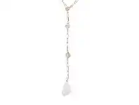 Bevilles Jewellery Bronzallure Y Necklace with Forzatina Chain and Pearls offer