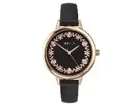 Bevilles Jewellery Sekonda Editions Women's Black Strap Watch offer