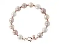 Bevilles Jewellery Bronzallure Ming Pearl Bold Bracelet offer