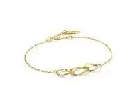 Bevilles Jewellery Ania Haie Swirl Nexus Bracelet - Gold offer