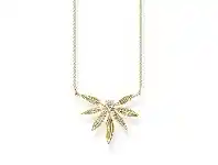Thomas Sabo Necklace Leaves Gold
