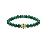 Bevilles Jewellery Thomas Sabo Bracelet Cross Green offer