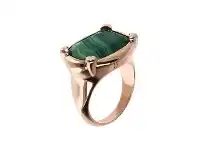 Bevilles Jewellery Bronzallure Queen Malachite Ring offer