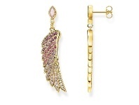 Bevilles Jewellery Thomas Sabo Earrings Bright Gold-coloured Hummingbird Wing offer