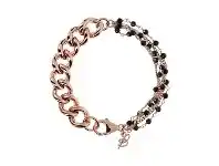 Bevilles Jewellery Bronzallure Rosary Bracelet Golden Rosè offer