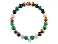 Bevilles Jewellery Thomas Sabo Charm Bracelet "Brown, Green, White" offer