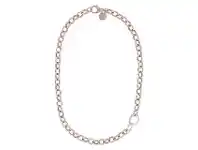 Bevilles Jewellery Bronzallure Pave Link Necklace offer