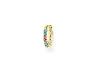 Bevilles Jewellery Thomas Sabo Single Hoop Earring Colourful Stones offer