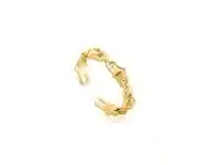 Bevilles Jewellery Ania Haie Gold Spike Adjustable Ring offer