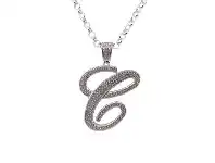 Bevilles Jewellery Gina Liano Cubic Zirconia Initial Necklaces offer