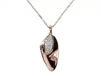 Bevilles Jewellery Bronzallure Pavè Cubic Zirconia Necklace offer