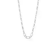 Bevilles Jewellery Ania Haie Figaro Chain Necklace - Silver offer