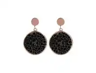 Bevilles Jewellery Bronzallure Pave Disc Earrings offer
