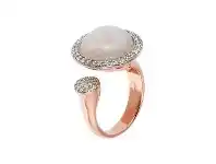 Bevilles Jewellery Bronzallure Open Ring with Gemstones offer