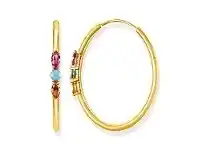 Bevilles Jewellery Thomas Sabo Hoop Earrings "Royalty White" offer