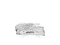 Bevilles Jewellery Thomas Sabo Ring Leaves Silver offer