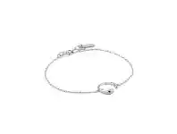 Bevilles Jewellery Ania Haie Luxe Curve Bracelet - Silver offer