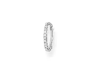 Bevilles Jewellery Thomas Sabo Single Hoop Earring White Stones offer