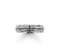 Bevilles Jewellery Thomas Sabo Band Ring "Cross Pave" offer