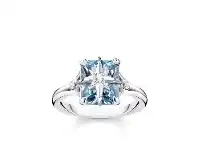 Bevilles Jewellery Thomas Sabo Ring Blue Stone With Star offer