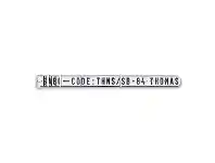 Thomas Sabo Watch Band Urban CODE TS NATO, White
