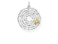 Bevilles Jewellery Thomas Sabo Pendant Labyrinth With Golden Star offer