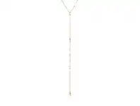 Bevilles Jewellery Ania Haie Glow Y Necklace - Gold offer