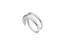 Bevilles Jewellery Ania Haie Luxe Twist Ring - Silver offer