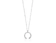 Bevilles Jewellery Ania Haie Luxe Curve Necklace - Silver offer