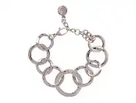 Bevilles Jewellery Bronzallure Multicircle Round Link Bracelet offer