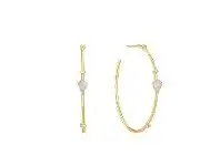 Bevilles Jewellery Ania Haie Midnight Hoop Earrings offer